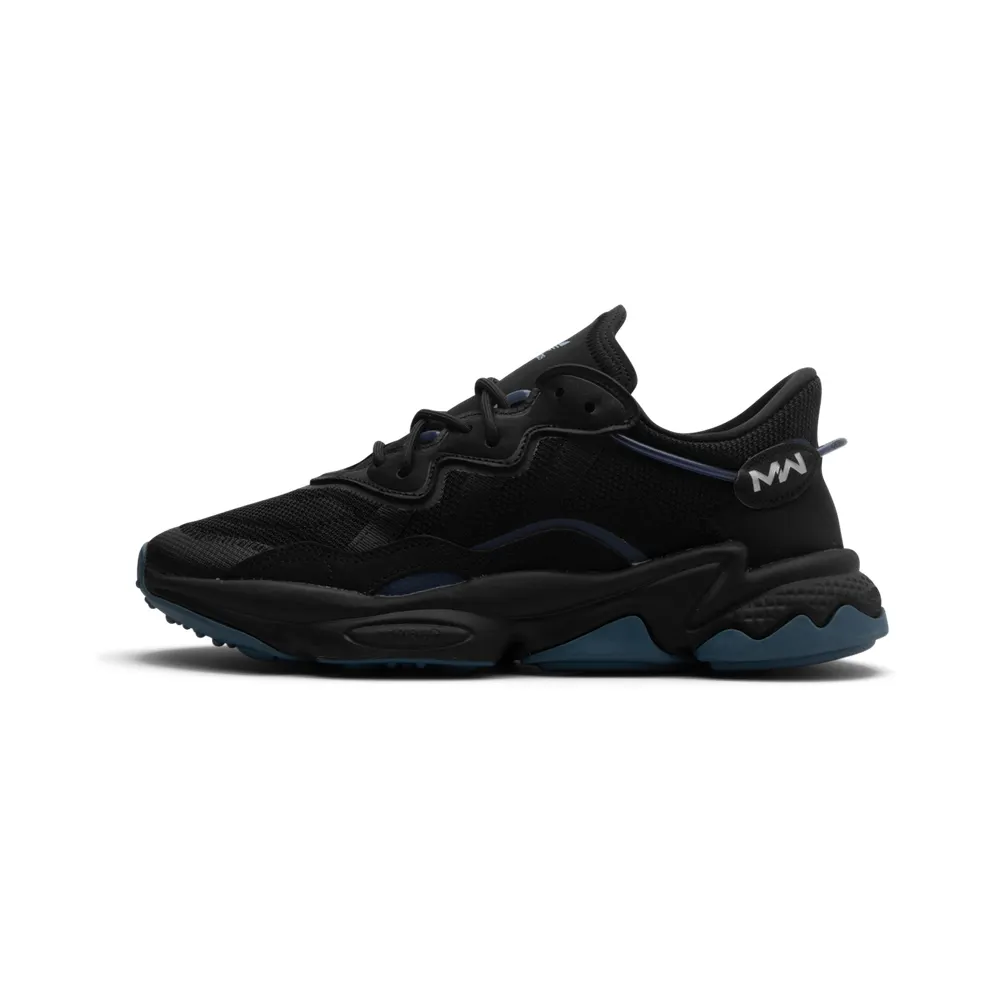adidas OZWEEGO Pusha T and Call of Duty Schuh Core Black / Dark Slate / Blanch Blue (FW3028)