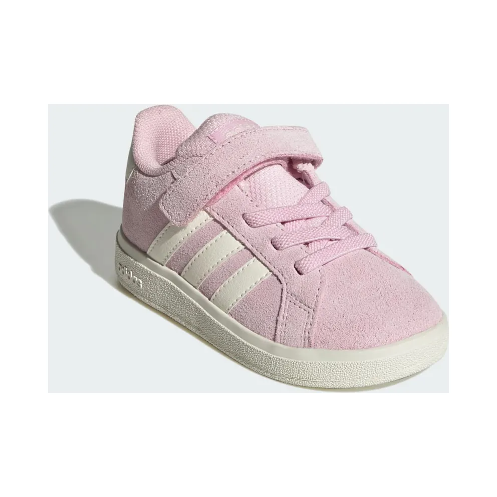 Adidas Grand Court 2.0 Kids Clear Pink / Off White / Gold Metallic (JR0781)