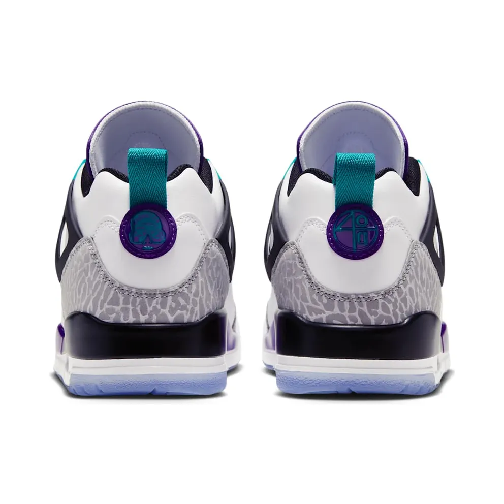 Jordan Spiz’ike Low – “White / Court Purple / Light Smoke Grey / Rio Teal” (FQ1759-113)