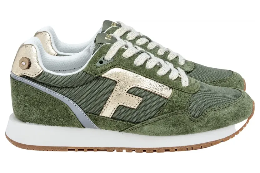 Lage Sneakers Faguo ELM SYN WOVEN SUEDE (S22CG9216-KAK22)