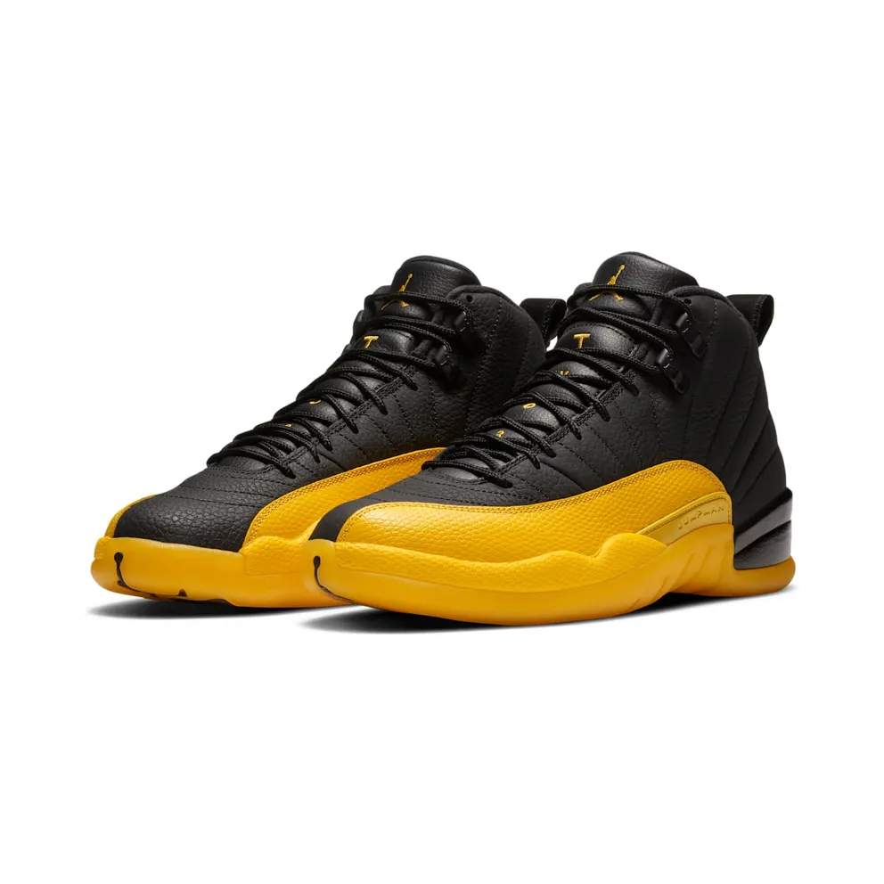 Jordan 12 Retro Black University Gold Black/University Gold (130690-070)