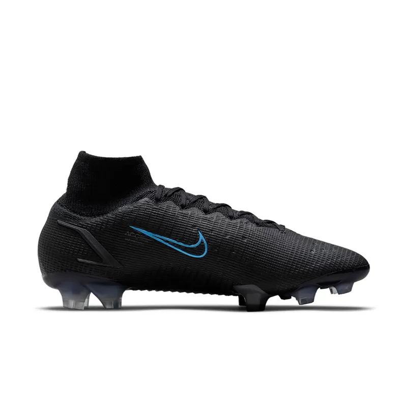 Nike Mercurial Superfly 8 Elite FG Black Light Blue (CV0958-004)