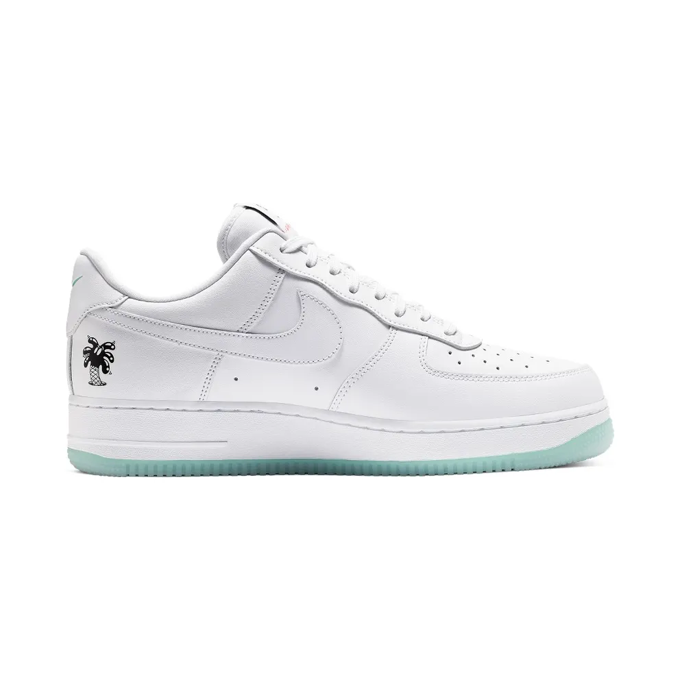 Nike Air Force 1 Flyleather Steve Harrington Earth Day (2019) White/White-White (CI5545-100)