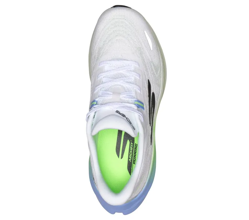 Skechers Aero Spark Sneaker White/Limoen