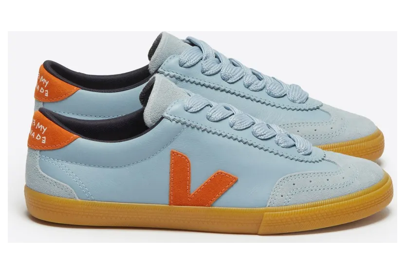 Veja VOLLEY LEATHER VEJA X MAKE MY LEMONADE STEEL PUMPKIN – “Blauw” (VM2003860A)