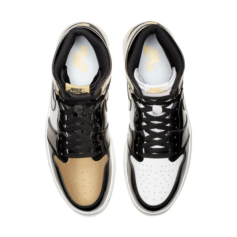 Jordan 1 Retro High Gold Top 3 Black/Black-Metallic Gold (861428-001)