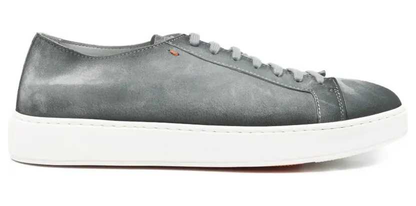 Santoni Suède met veters “Grey” (MBCD21571BARTA0LG18)