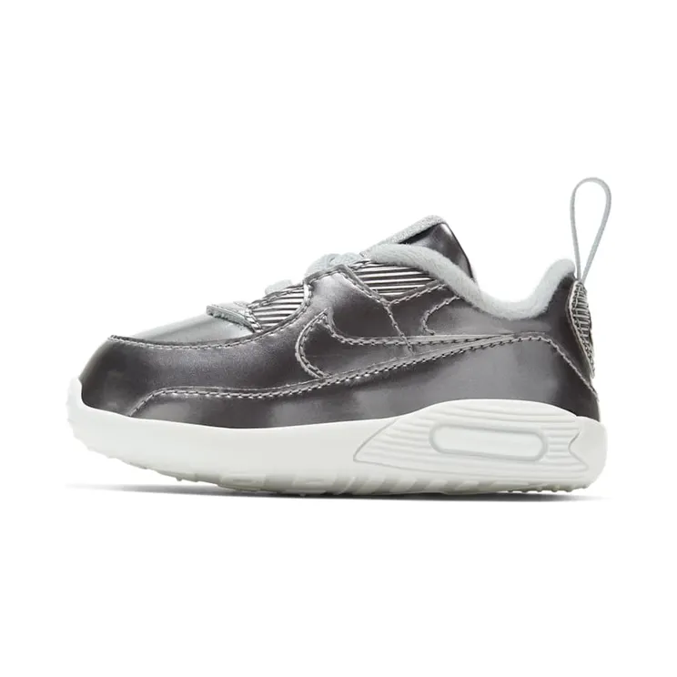 Nike Air Max 90 Crib QS Silver Medal “Chrome / Pure Platinum / White” (CV2397-001)