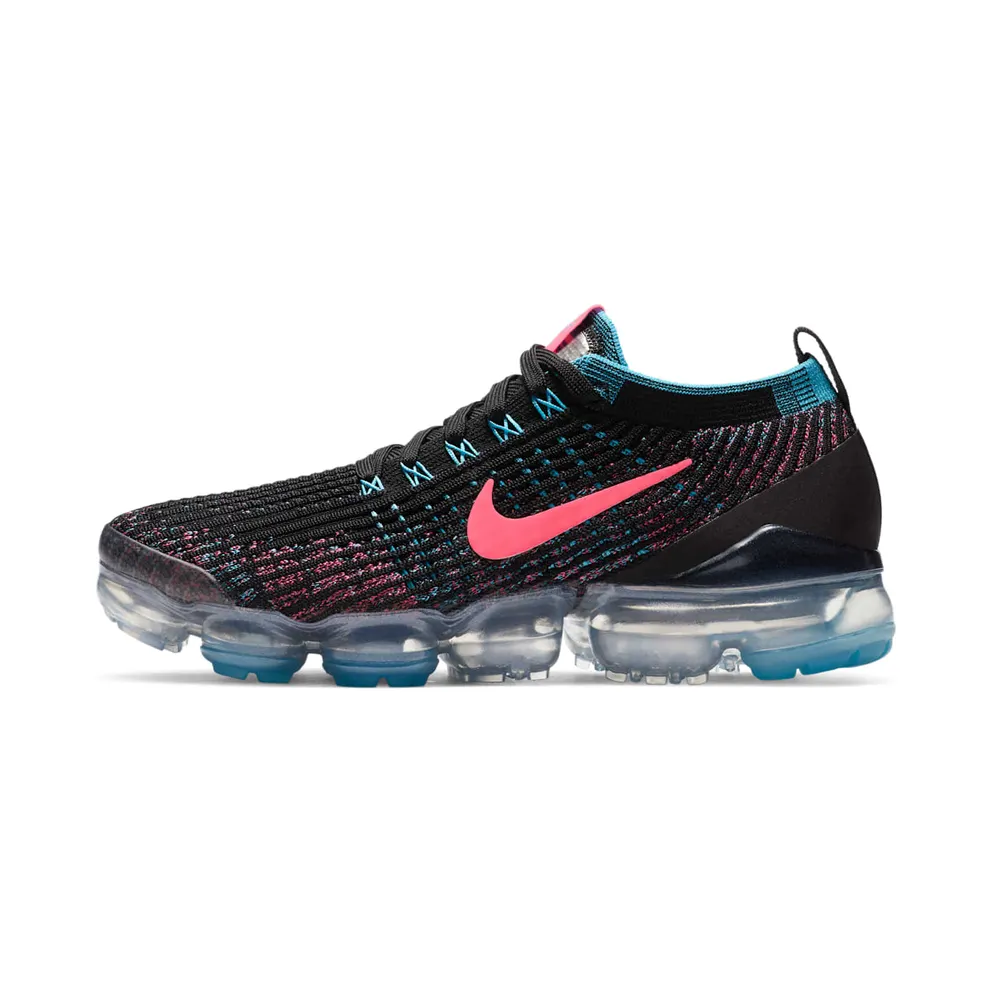 Nike Air VaporMax Flyknit 3 Black Baltic Blue Hyper Pink (W)