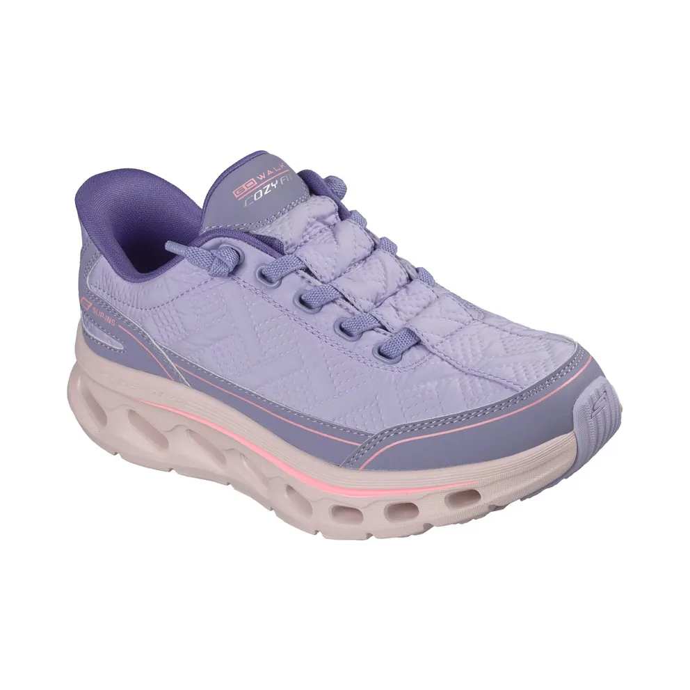 Skechers Slip-ins: GO WALK Glide-Step 2.0 – Cozy Fit Slip-On Sneaker Lavendel