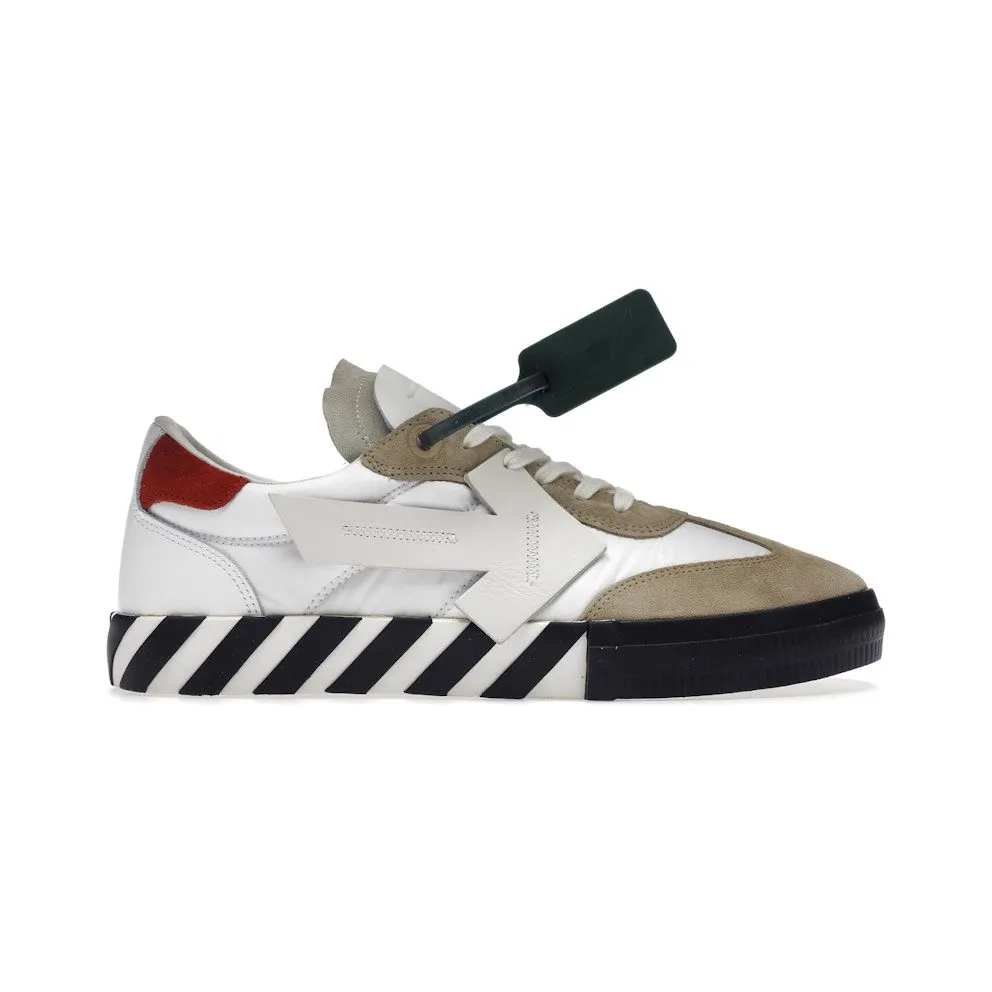 OFF-WHITE New Vulcanized Low White Beige (OMIA232S22LEA0010161)