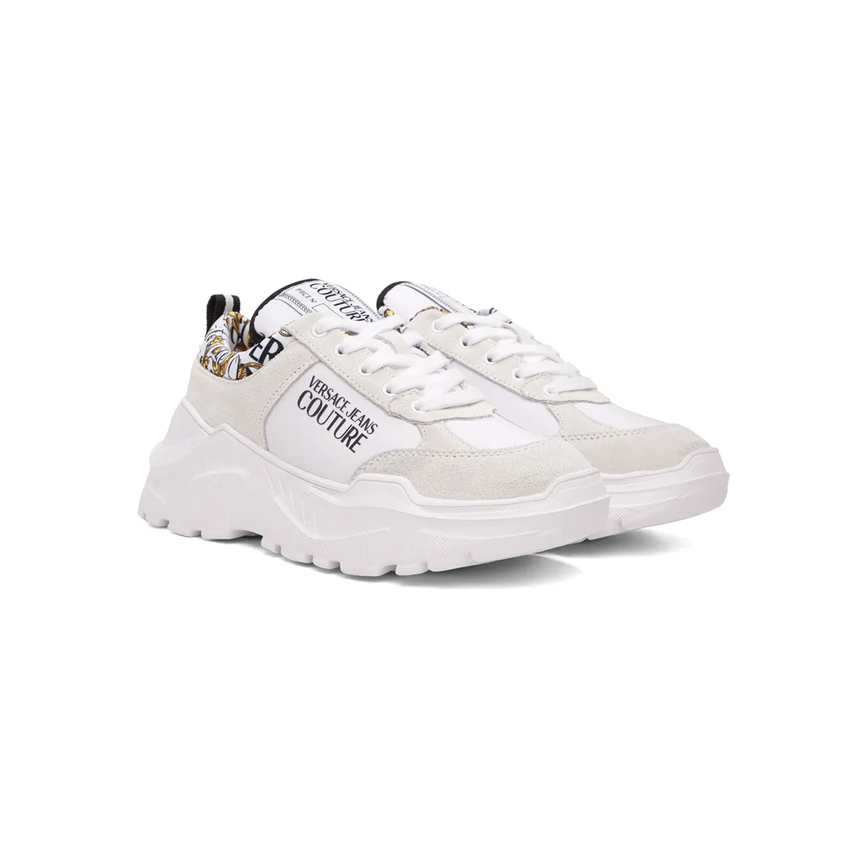 Versace Jeans Couture White Speedtrack Sneakers (E73YA3SC1EZP140) (4)