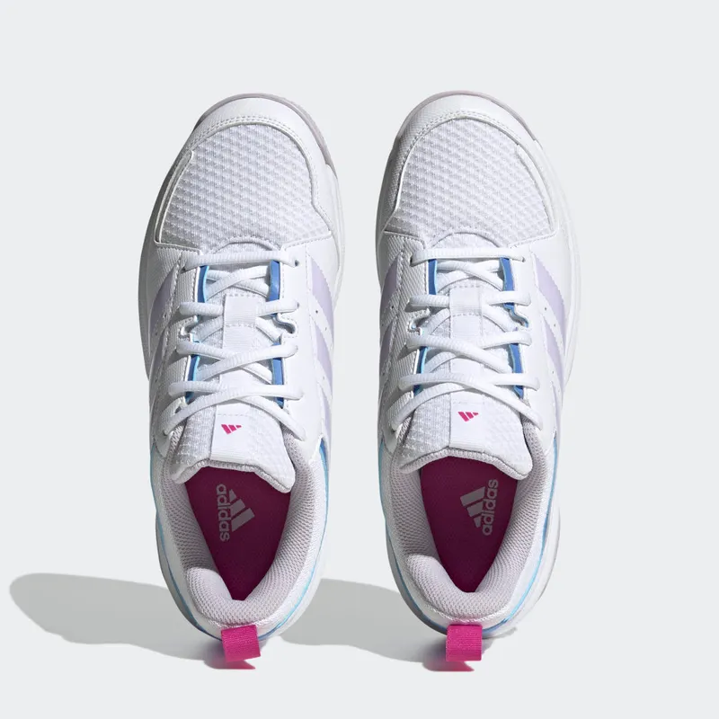 adidas Ligra 7 Indoor Cloud White / Silver Dawn / Blue Fusion (HQ3517)