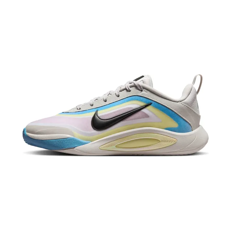 A’One “A’zure Vibe” “Vast Grey/Life Lime/University Blue/Black” (HF7001-002)