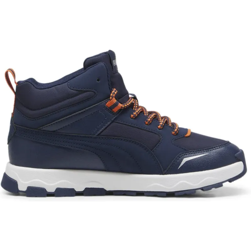 Puma Evolve Trail Jr,CLUB NAVY-MAPL für Kids, blau, Größe 35 ½ EU / 3 Kids UK (397644)