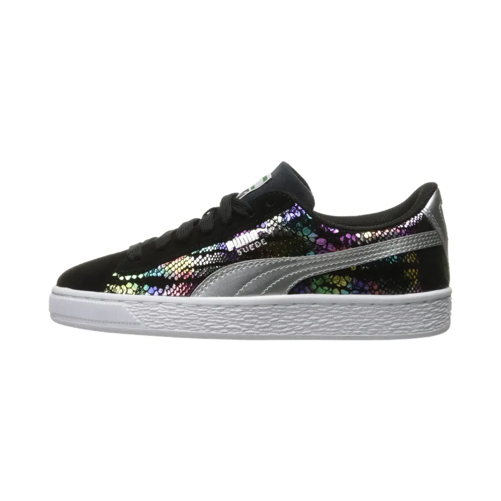 Puma Suede Sportlux GS “Black / Multi-color” (361361-02)
