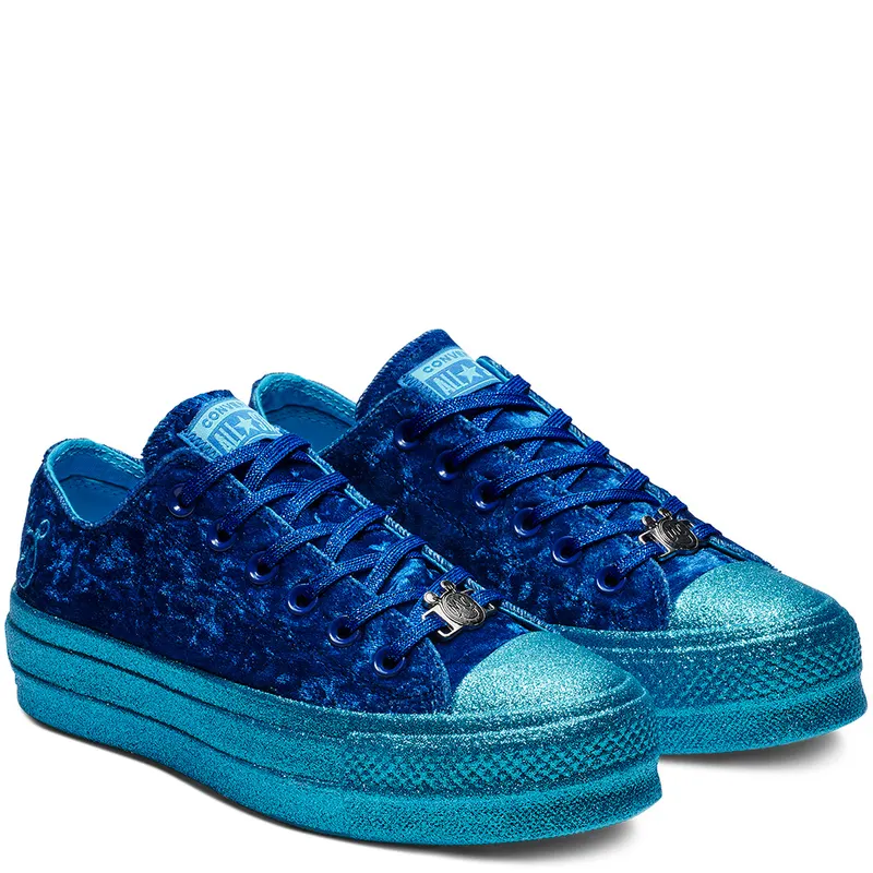 Converse Chuck Taylor All-Star Lift Ox Miley Cyrus Blue (W) Blue/Blue (563721C)