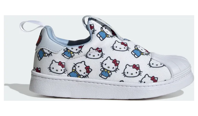 adidas Superstar 360 Hello Kitty Cloud White Halo Blue Glow Blue (IF7020)