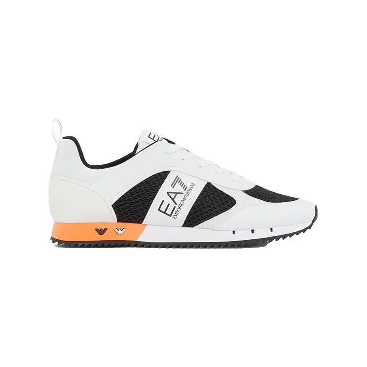 Ea7 Emporio Armani White / Black / Orange Fluo (7X000334AF18610MZ5879)