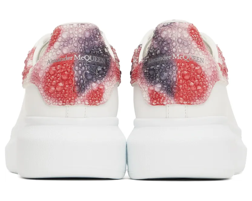 Alexander McQueen White Oversized Sneakers (730085WICY4) (2)