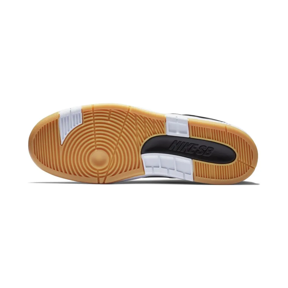 Nike SB Air Force 2 Low Black Grey Gum Black/White-Gum Light Brown-Gunsmoke (AO0300-001)