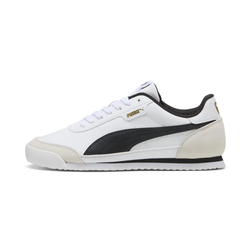 Puma Turino II OG “Puma White / Puma Black / Vapor Gray / Puma Gold” (397646_05)