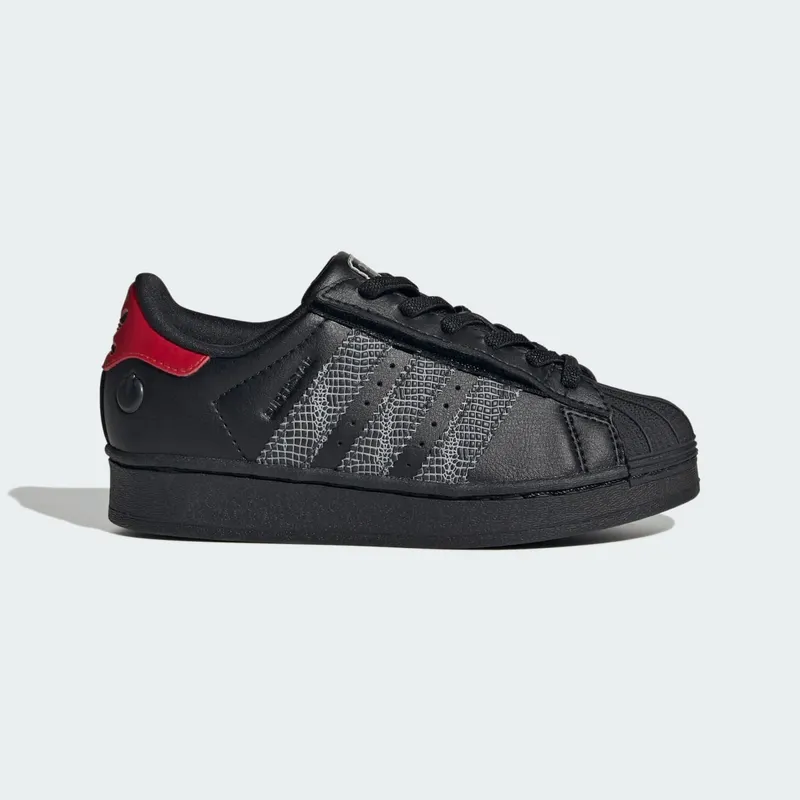 adidas Superstar LED Lights Comfort Closure Core Black Red (IH6388)