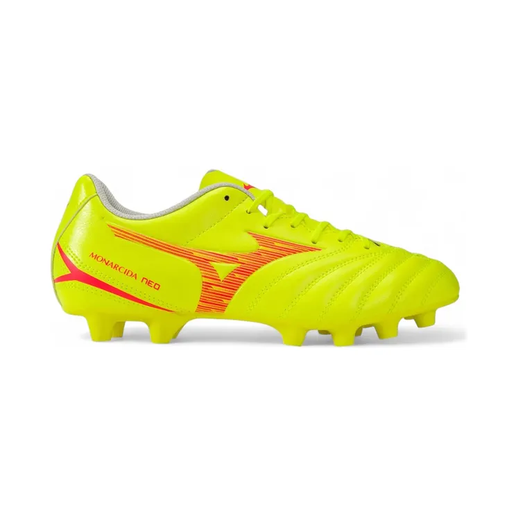Mizuno Monarcida Neo III Select MD Safety Yellow Fiery Coral (P1GA242545)