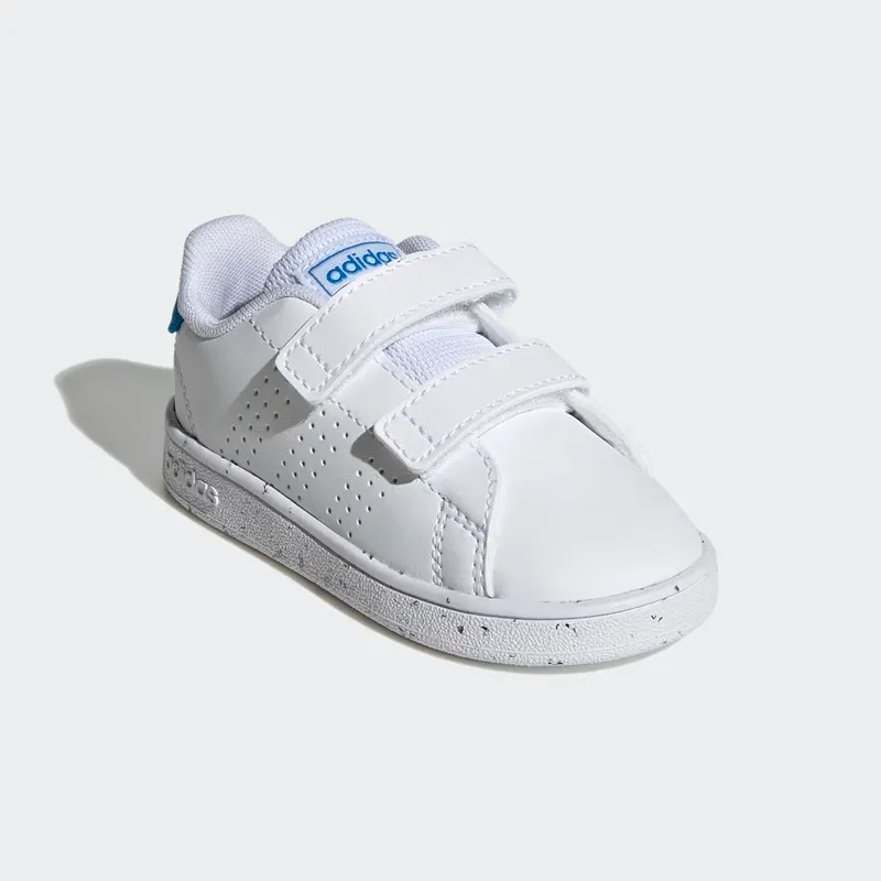 Adidas Advantage Lifestyle Court Two Hook-and-Loop Cloud White / Blue Rush / Core Black (GW6498)