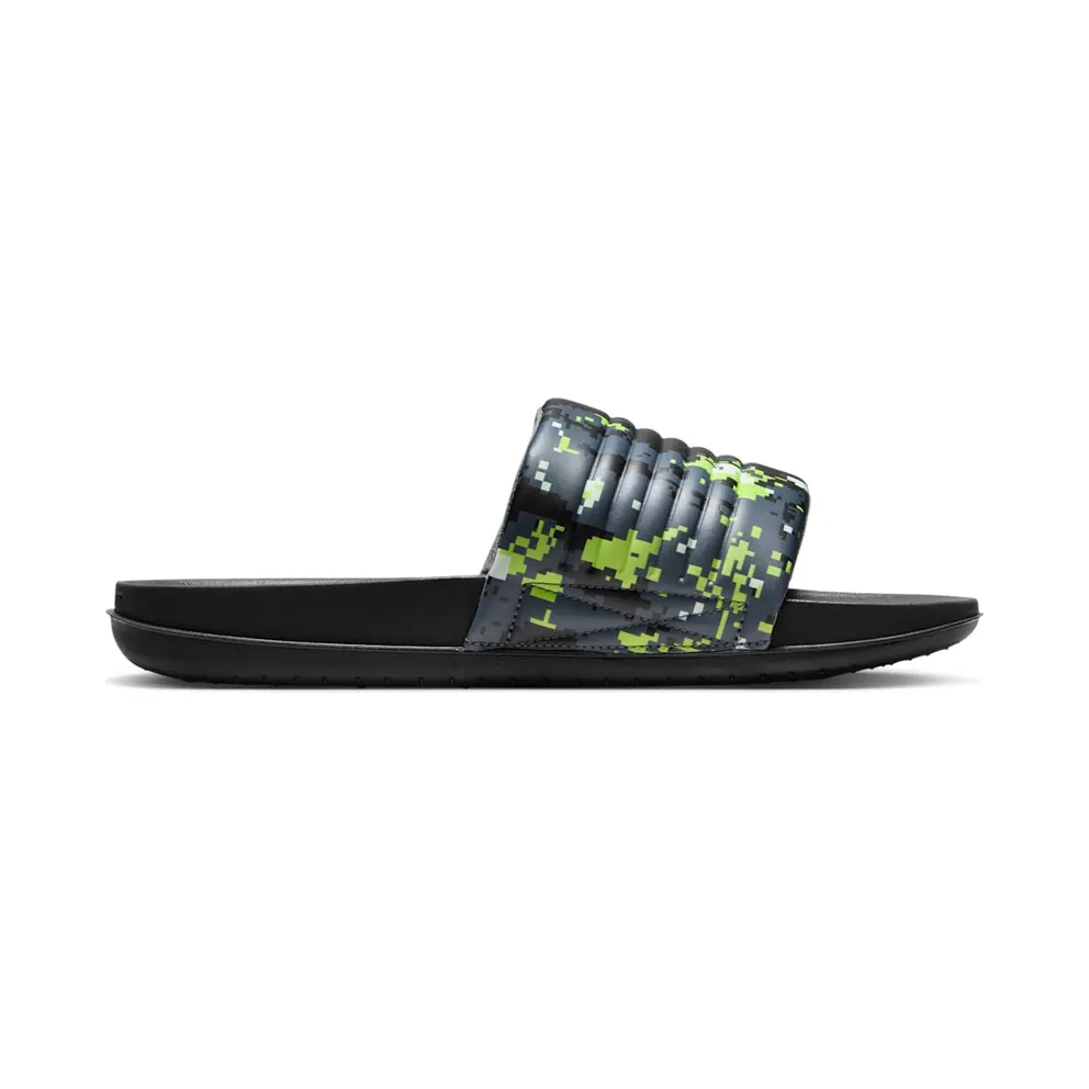 Nike Offcourt Adjust Slide Black Iron Grey Volt (HQ2178-002)