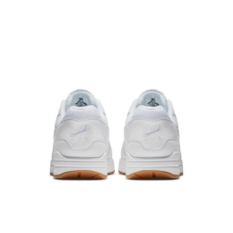 Nike Air Max 1 White Gum Sole White/White-White (AH8145-109)