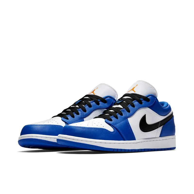 Air Jordan 1 Low Hyper Royal Orange Peel (553558-401)