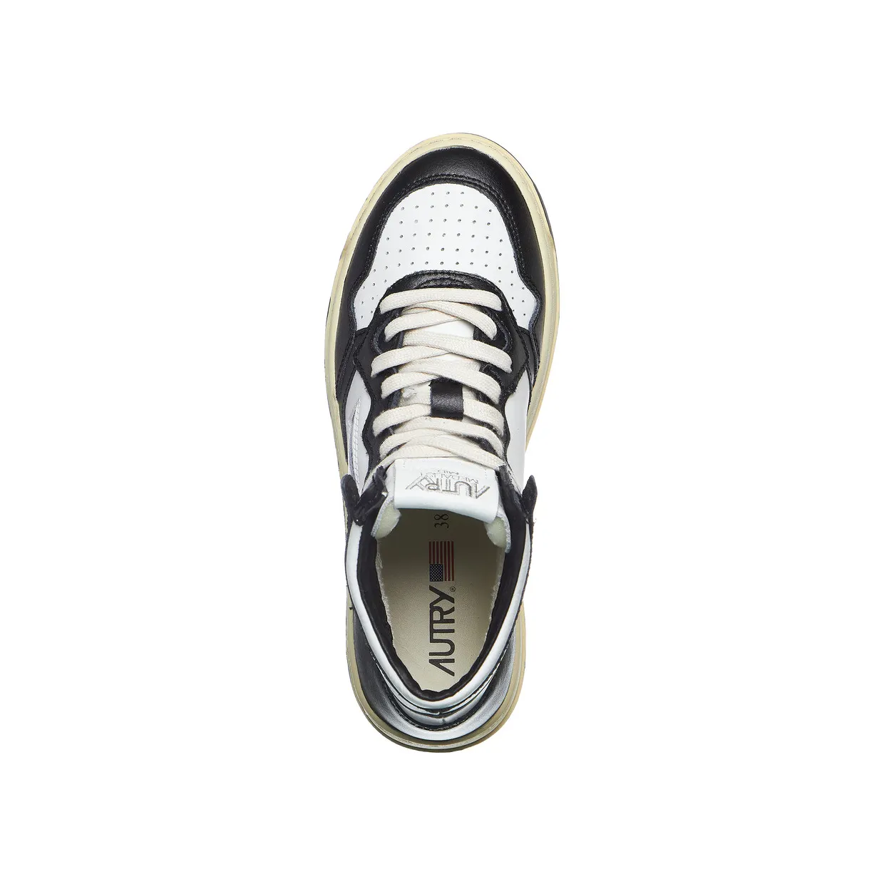 Autry 01 Mid White / Black (AUMWWB01) (4)