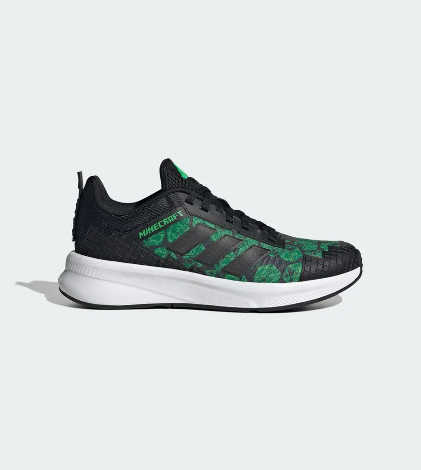Adidas ADIDAS MINECRAFT FORTARUN 4.0 SCHOENEN JUNIOR Core Black / Core Black / Cloud White (JR1932)