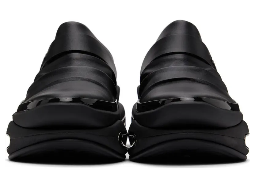 Balmain Black B-Bold Mule Sneakers (XN1VL686LDRL) (2)
