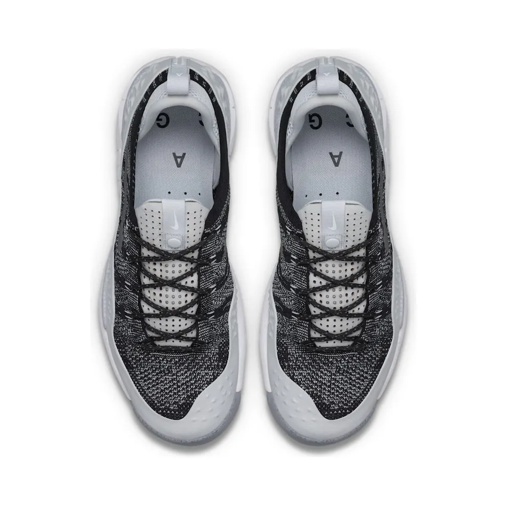 Nike Lupinek Flyknit Low Black Wolf Grey Black/Pure Platinum-Wolf Grey (853954-002)