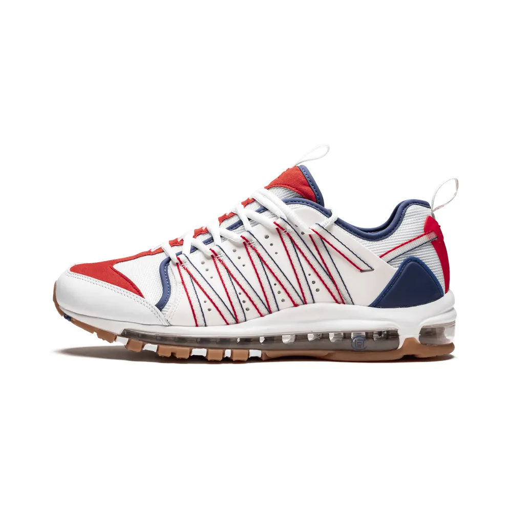 Nike x CLOT Air Max 97 Haven White Royal Red (2019) (AO2134-101)