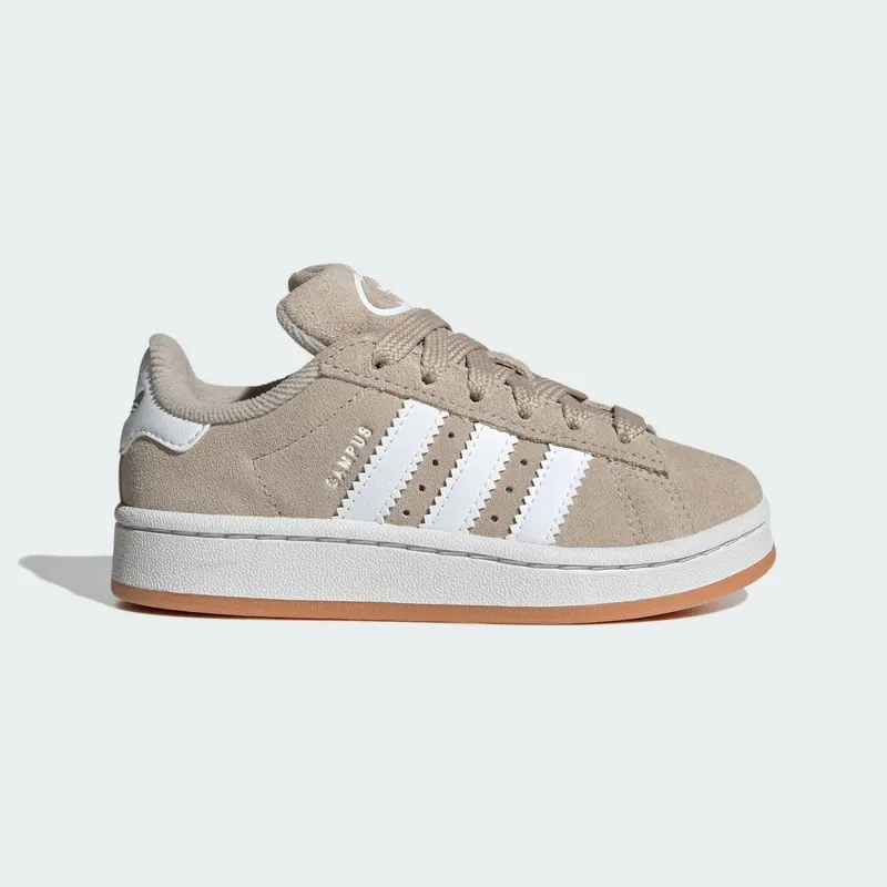 Adidas Campus 00s with Elastische Veters Kids Wonder Beige / Cloud White / Gum (JI4462)