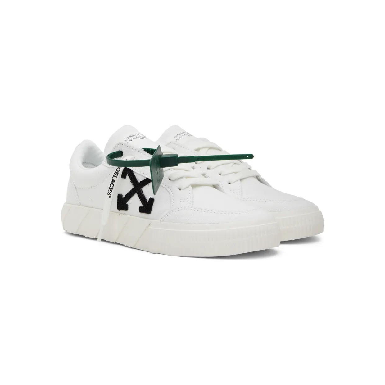 Off-White White Vulcanized Low Sneakers (OWIA272C99FAB0020110) (4)