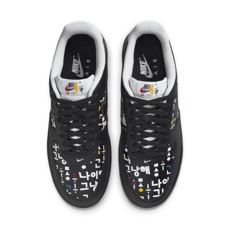 Nike Air Force 1 Low ’07 LV8 Hangul Day Black (DO2704-010)