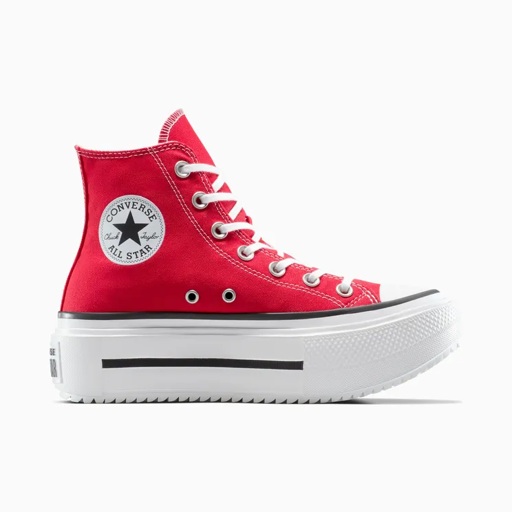 Converse Chuck Taylor All Star Lift Double Stack Platform “Red / Black / White” (A15542C)
