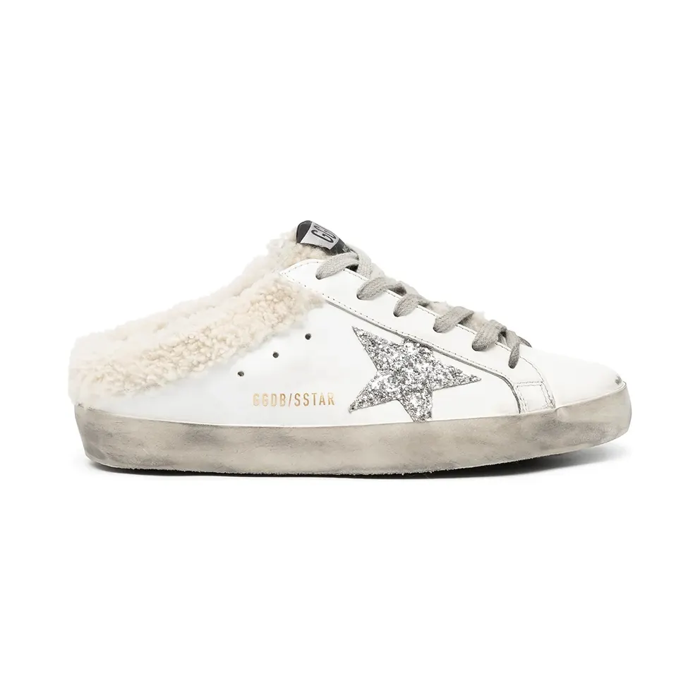 Golden Goose Super-Star with lammy voering – White (GWF00110F002306)
