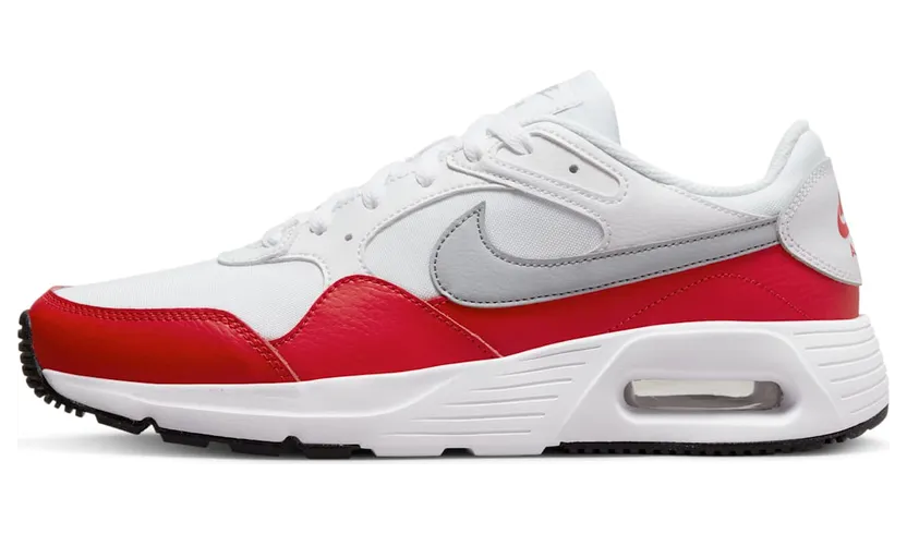 Nike Air Max SC White University Red Wolf Grey (CW4555-107)