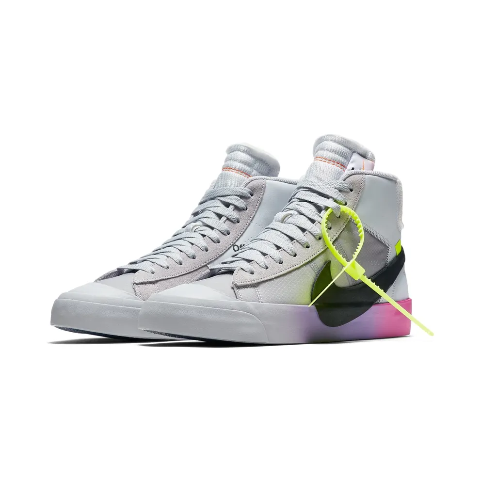 Nike x Off White Blazer Mid Serena Williams Wolf Grey ‘The Queen’ (2018) (AA3832-002)