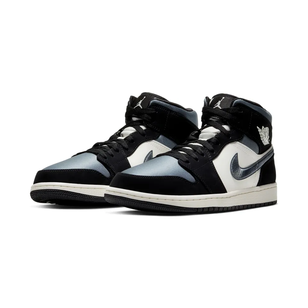 Air Jordan Nike AJ I 1 Mid ‘Satin’ (2019) (852542-011)