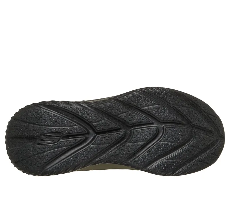 Skechers Waterproof: Bounder 2.0 – Aqua Pace Sneaker Black/Olijf