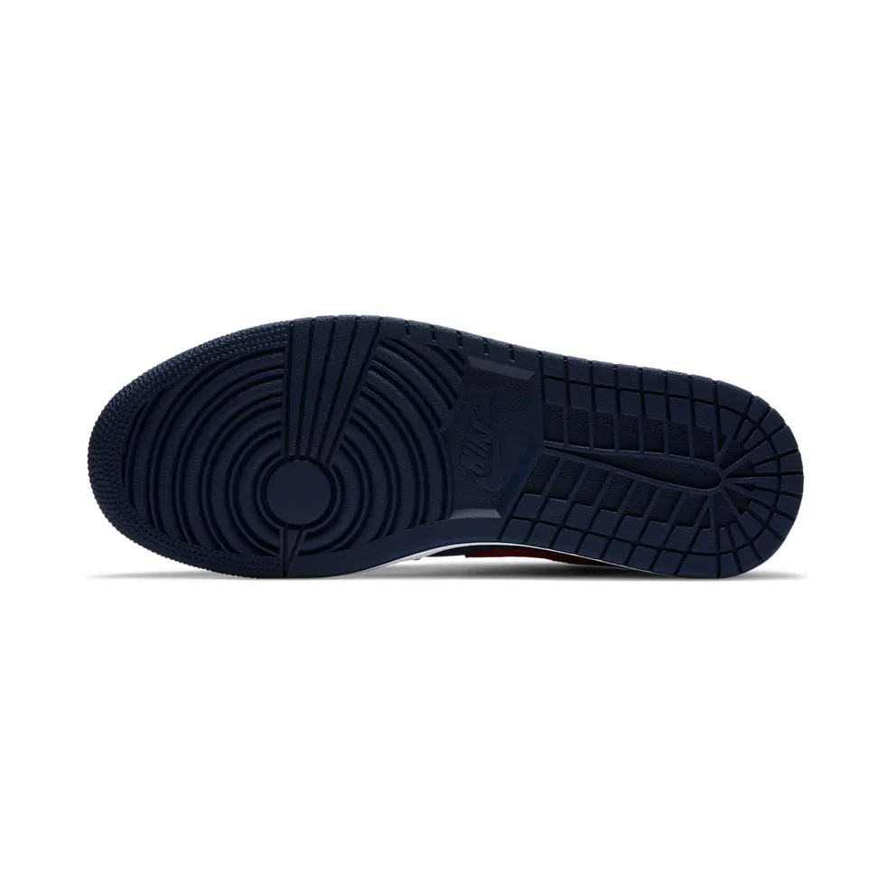 Jordan 1 Low USA Midnight Navy/Gym Red-White (CZ8454-400)