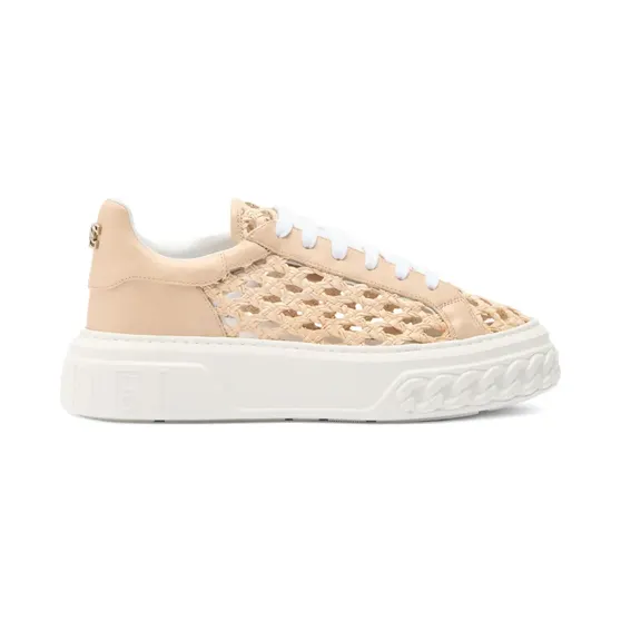 Casadei Versilia Off Road sneakers met plateauzool – Beige (2X951V0201C1967)