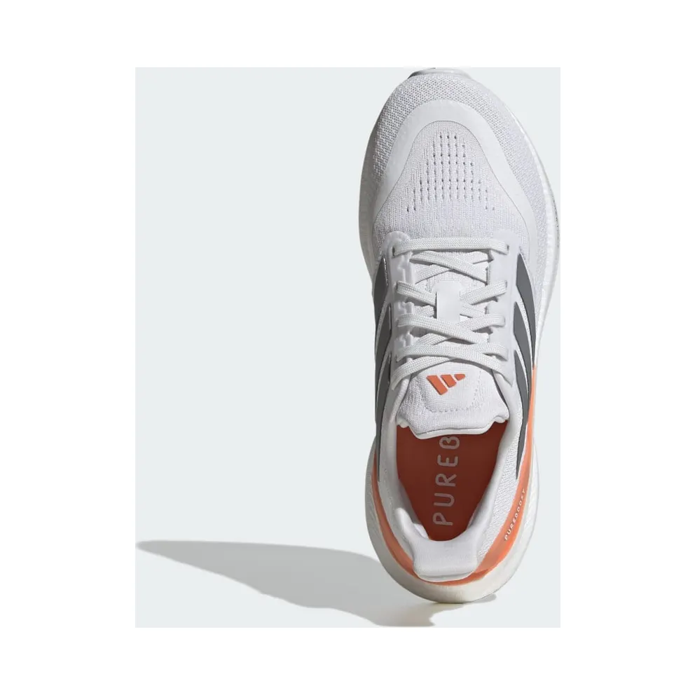 adidas Pureboost 5 Running “Crystal White / Iron Metallic / Cloud White” (JQ6909)