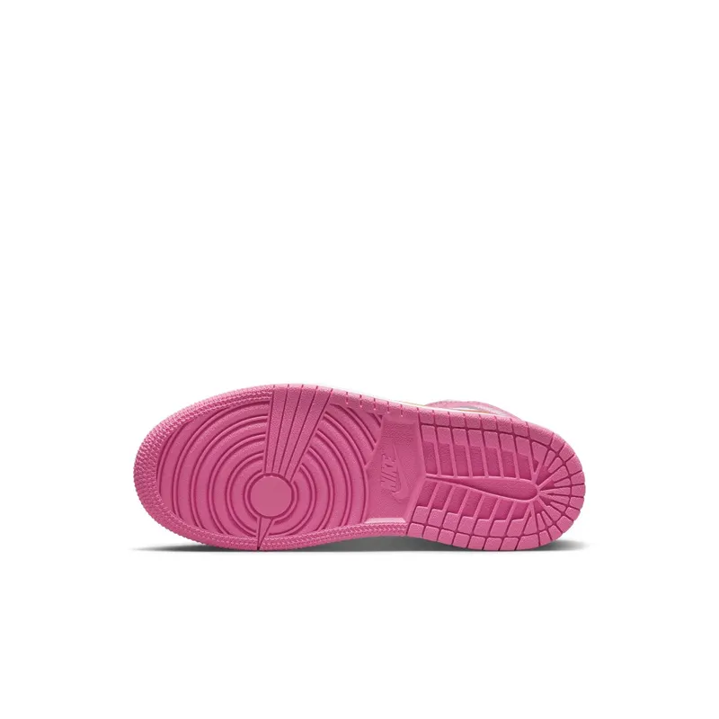 Air Jordan 1 Mid Pinksicle Safety Orange (PS) (DX3238-681)